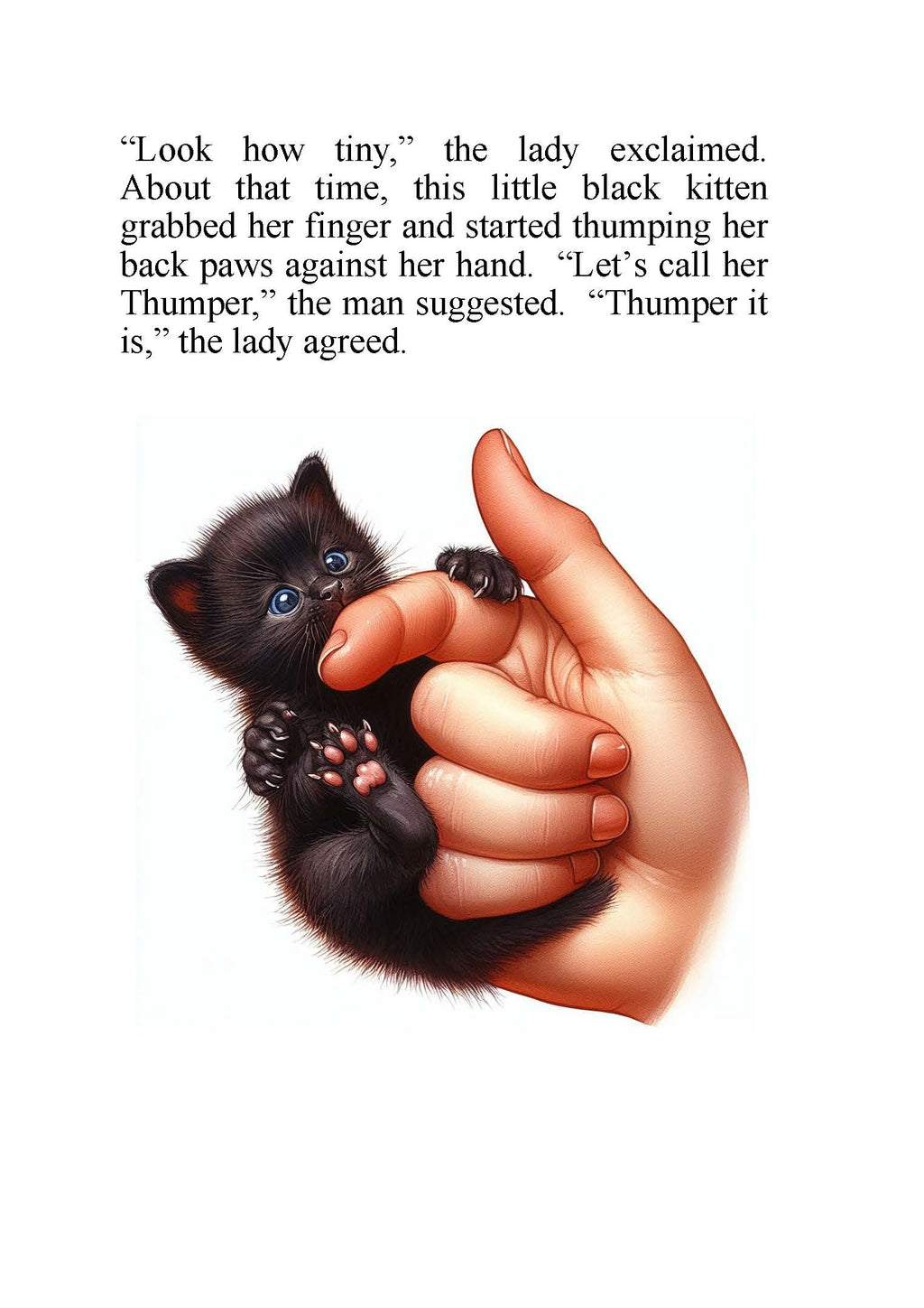 A Kitten Named Thumper
